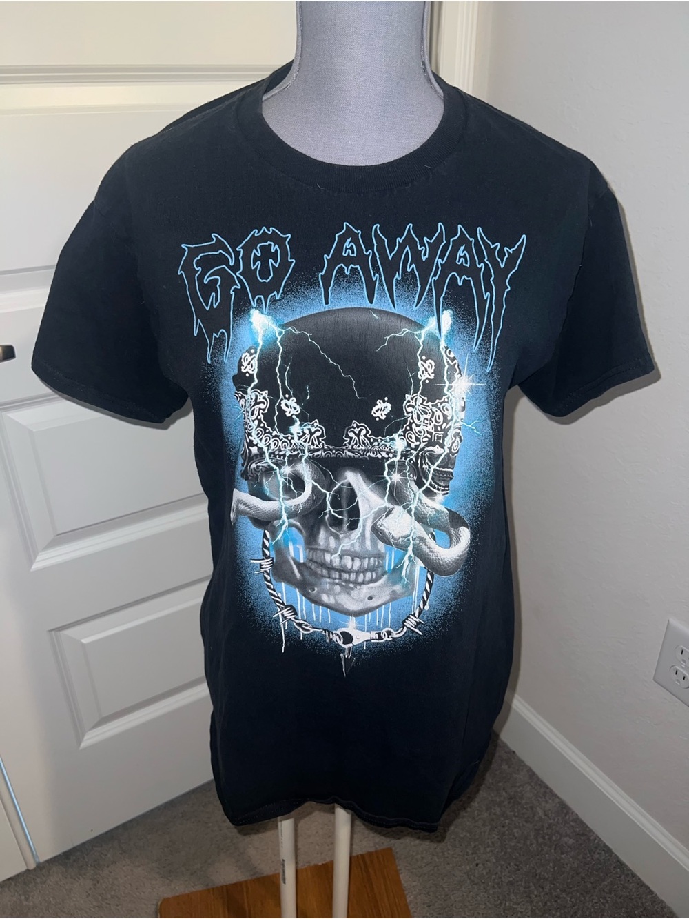 Vitriol “Go Away” Black T-Shirt